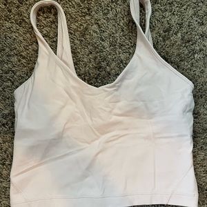 Lululemon pink sports bra/shirt size small